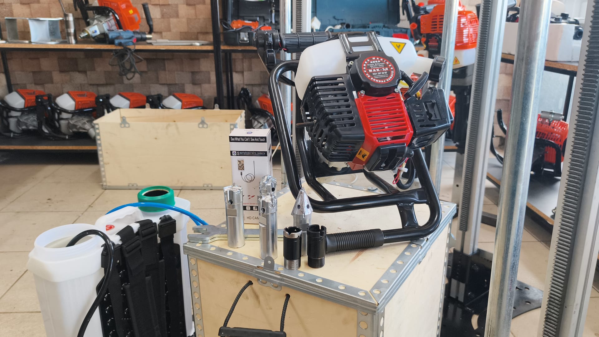 3 Hp Anka El Sondaj Makinası